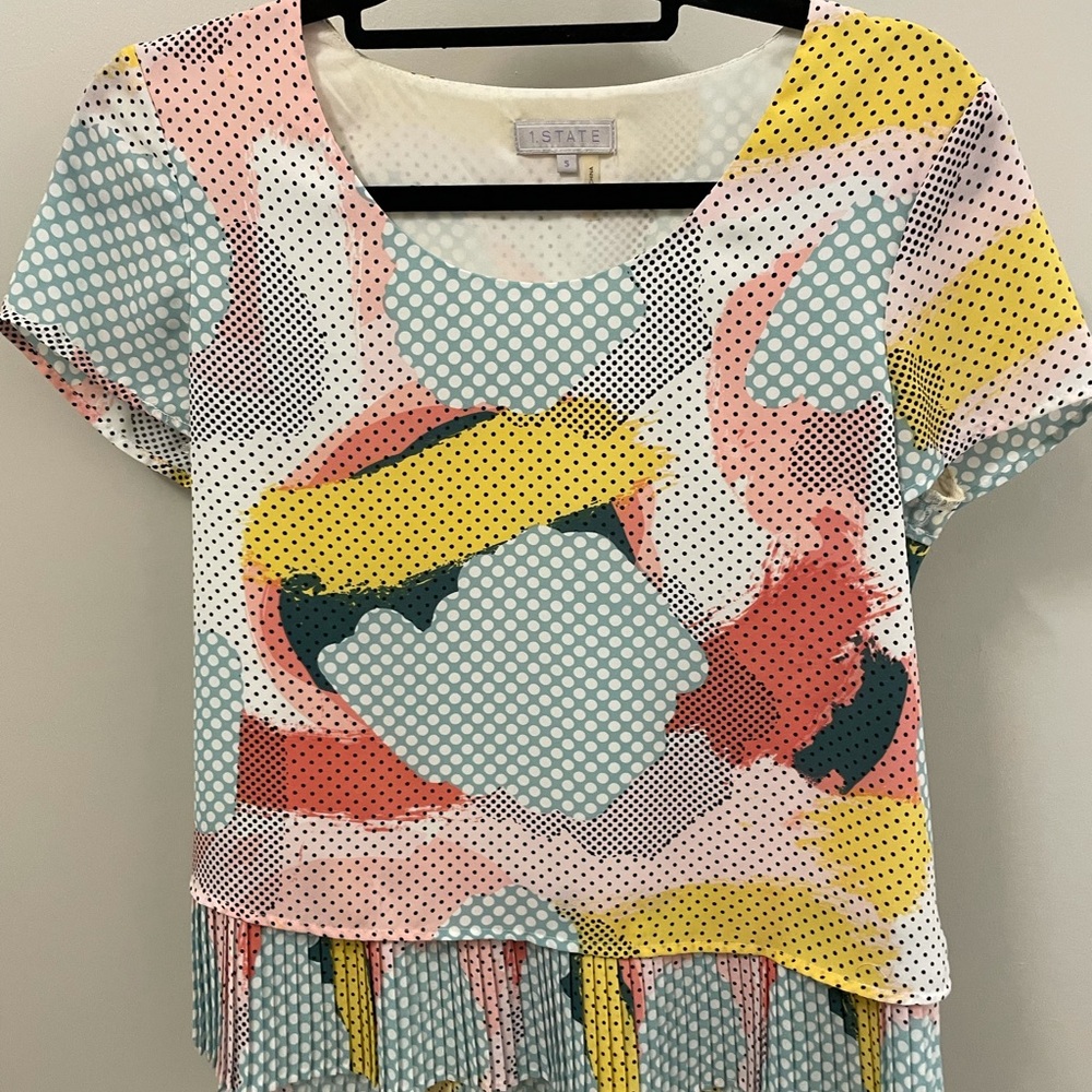 1 state blouse purchased from Nordstrom